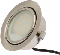 LED Einbauleuchte 2,5W Mod. 9251B-2 matt-chrom